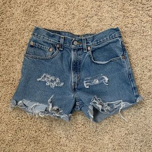 LEVIS Denim Shorts from Urban Outfitters!
